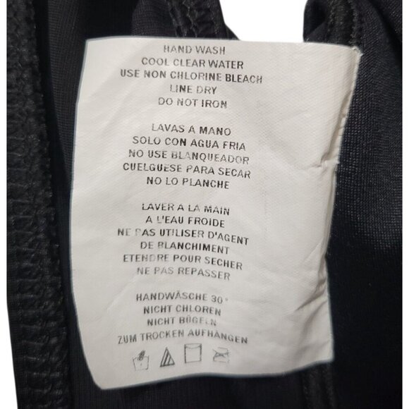 MIRACLESUIT Crossover w/ Mesh One Piece Swimsuit Black Tummy Control 1pc - Picture 13 of 14